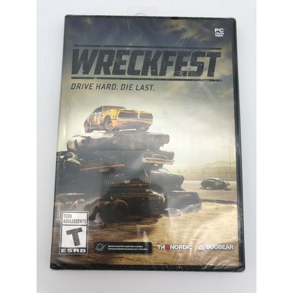 Wreckfest Drive Hard Die Fast For PC Game Computer NEW - Picture 1 of 12